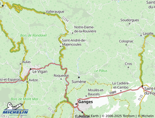Carte MICHELIN Sanissac - ViaMichelin