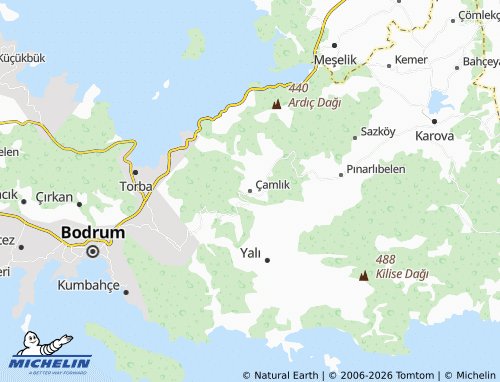 Mappa MICHELIN Çamlık - ViaMichelin