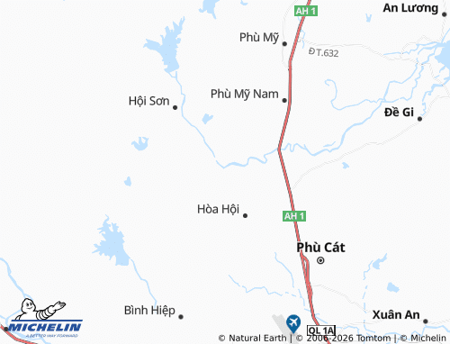 MICHELIN Cát Lâm map - ViaMichelin