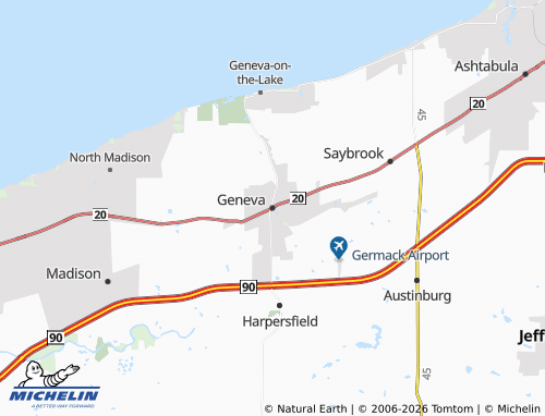 Mappa MICHELIN Geneva - ViaMichelin
