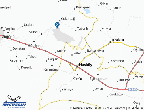 Mappa MICHELIN Zafer - ViaMichelin