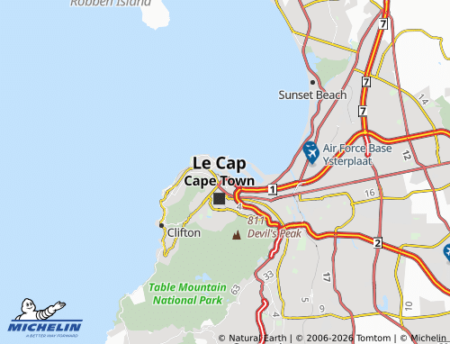 Mapa MICHELIN V&A Waterfront - ViaMichelin