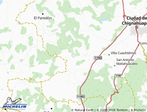 Mappa MICHELIN San Luis del Valle - ViaMichelin