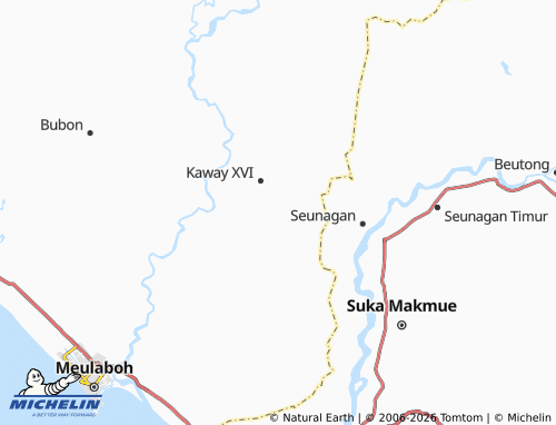 MICHELIN Blang Geunang map - ViaMichelin