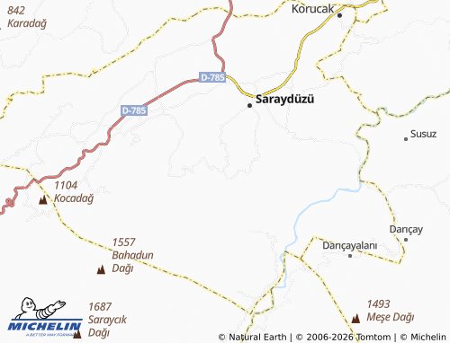 MICHELIN Karaçaygöleti map - ViaMichelin