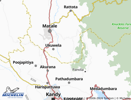 Mappa MICHELIN Udangamuwa - ViaMichelin