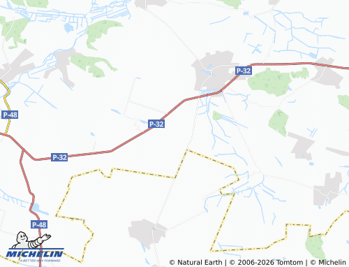 MICHELIN Vesniane map - ViaMichelin