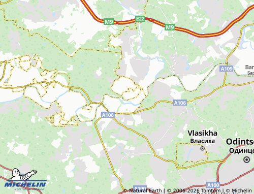Carte MICHELIN Ubory - ViaMichelin