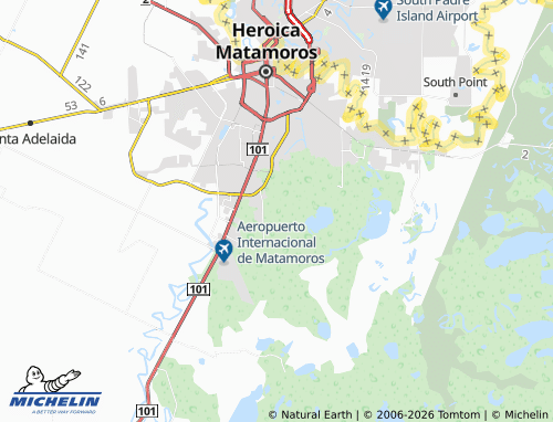 Mapa MICHELIN Las Aves - ViaMichelin