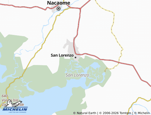 Mappa MICHELIN San Lorenzo - ViaMichelin