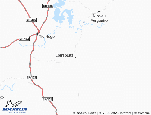 Mapa MICHELIN Ibirapuitã - ViaMichelin