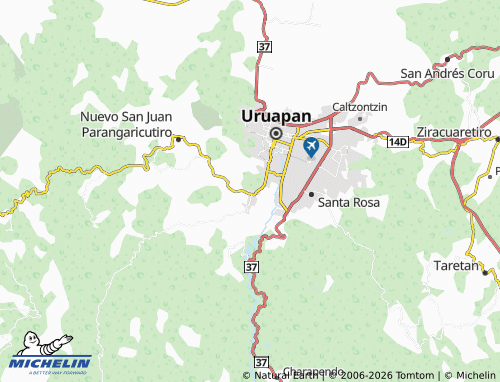 Mapa MICHELIN Ampliación Jicalán - ViaMichelin