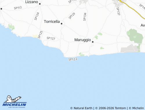 MICHELIN Acqua Dolce map - ViaMichelin