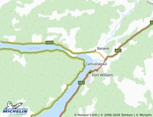 Carte MICHELIN Achaphubuil - ViaMichelin