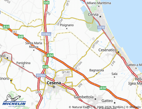 MICHELIN San Giorgio map - ViaMichelin