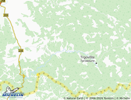 Mapa MICHELIN Šaprance - ViaMichelin