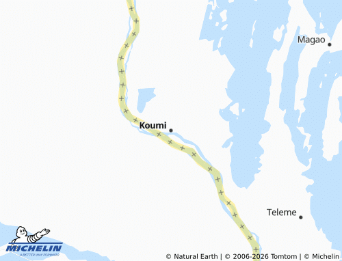 Carte MICHELIN Koumi - ViaMichelin