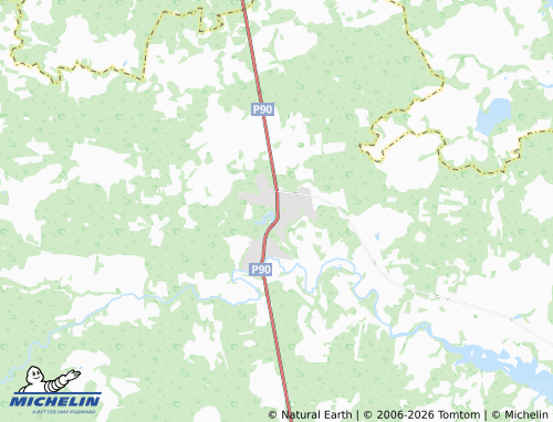 Carte MICHELIN Porech'ye - ViaMichelin