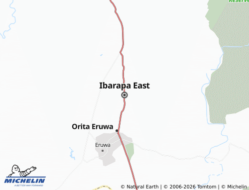 Mappa MICHELIN Ibarapa East - ViaMichelin