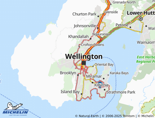 MICHELIN Northland map - ViaMichelin