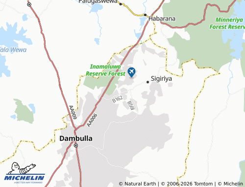 MICHELIN Pothana map - ViaMichelin