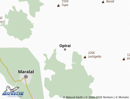 Kaart MICHELIN Opirai - ViaMichelin