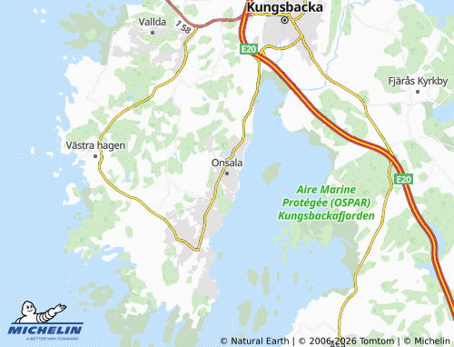 Carte MICHELIN Onsala - ViaMichelin