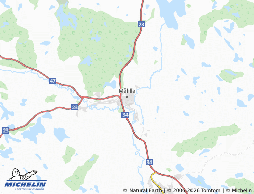 MICHELIN Målilla map - ViaMichelin