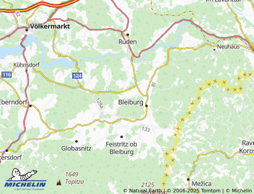 Mappa MICHELIN Moos - ViaMichelin