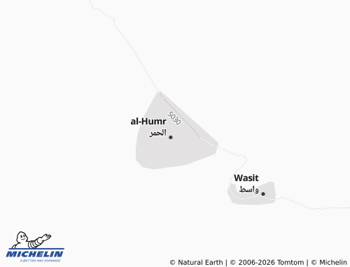 MICHELIN-Landkarte al-Hinabija - ViaMichelin