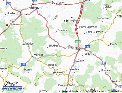 Mapa MICHELIN Oplot - ViaMichelin