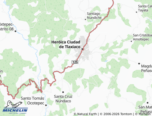 Mapa MICHELIN Llano Yosove - ViaMichelin