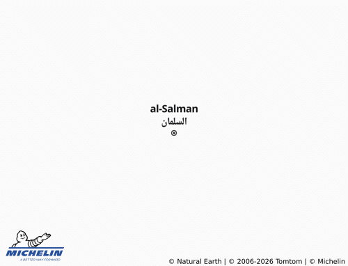Mapa MICHELIN al-Salman - ViaMichelin