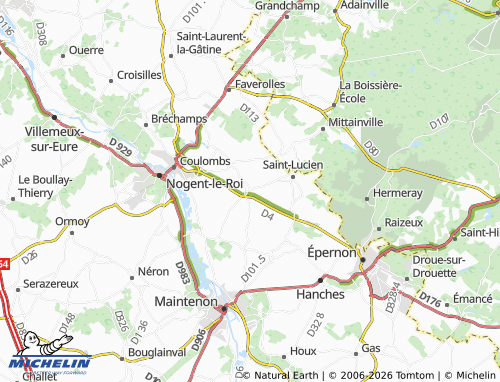 MICHELIN-Landkarte Chenicourt - ViaMichelin
