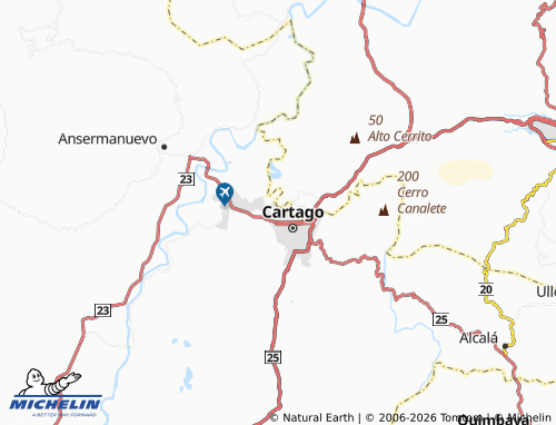 Carte MICHELIN San Gabriel - ViaMichelin