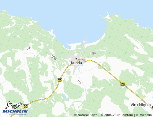Mapa MICHELIN Kunda - ViaMichelin