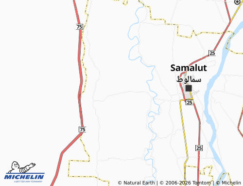 Mapa MICHELIN Naj' Abu Sayf al-'Ashab - ViaMichelin