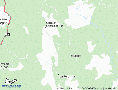 MICHELIN El Porvenir map - ViaMichelin