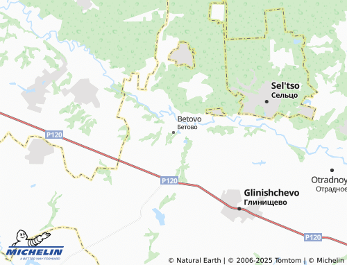 MICHELIN Betovo map - ViaMichelin