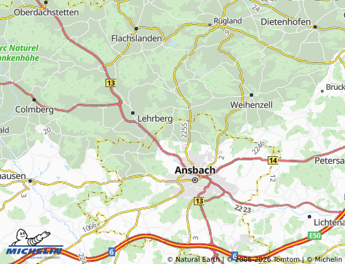 MICHELIN-Landkarte Strüth - ViaMichelin