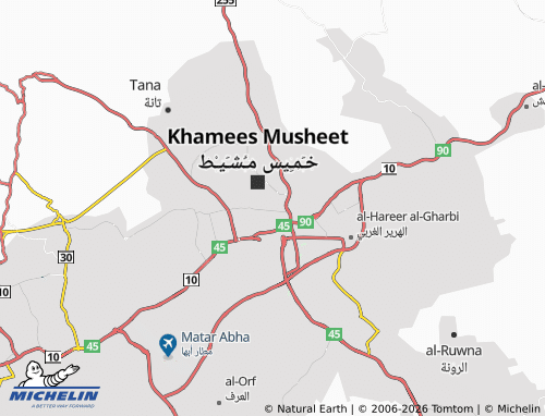 MICHELIN-Landkarte al-Ma'mourah - ViaMichelin