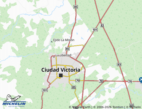 Mapa MICHELIN Puerta de Hierro P Sur - ViaMichelin