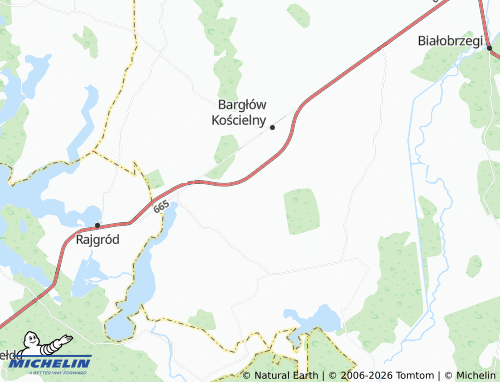 MICHELIN Górskie map - ViaMichelin