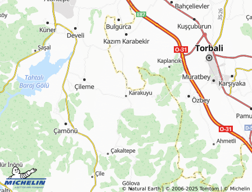 MICHELIN Karakuyu map - ViaMichelin