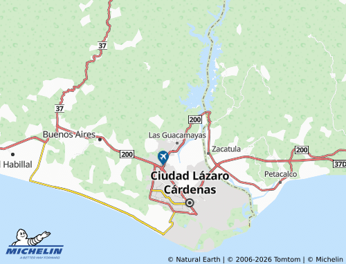 MICHELIN Las Flores Celestes Sector 6 map - ViaMichelin