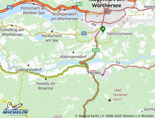 MICHELIN Preliebl map - ViaMichelin