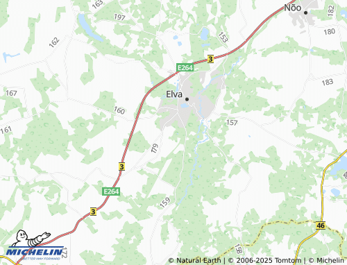 MICHELIN Käärdi map - ViaMichelin