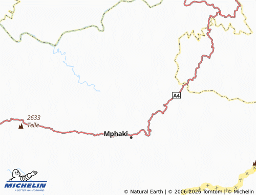 MICHELIN Makhalong Ha Moifo map - ViaMichelin