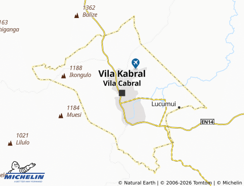 Mappa MICHELIN Vila Cabral - ViaMichelin