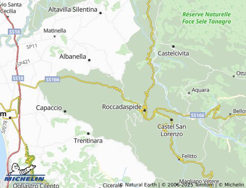 MICHELIN Serra map - ViaMichelin